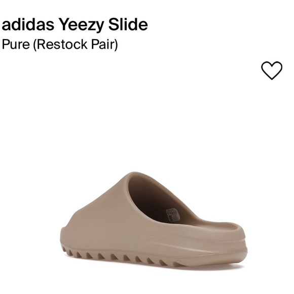 adidas Yeezy Slide Pure (Restock Pair) released in
December of 2021 - Picture 3 of 7